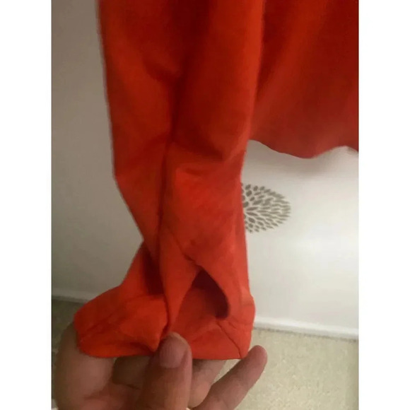 The North Face Women’s Orange Pullover Athletic Hoodie Size Medium - Picture 6 of 8